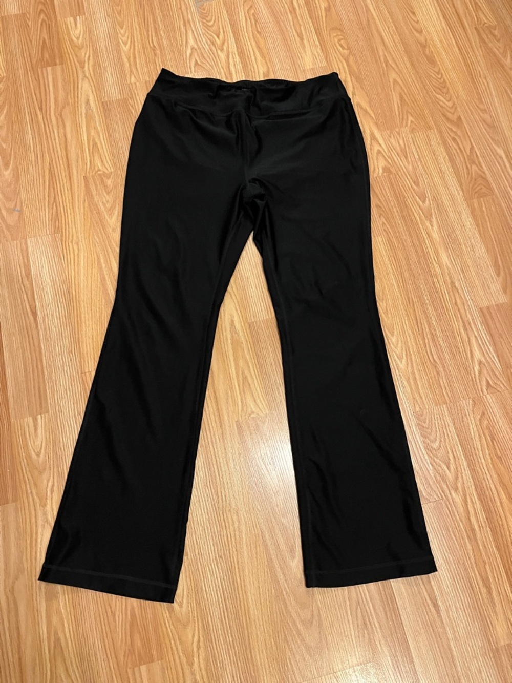 🥰SHOW SPECIAL ATHLETIC WORKS Black Slim Stretch Leggings 32 Inch XL - Picture 3 of 7